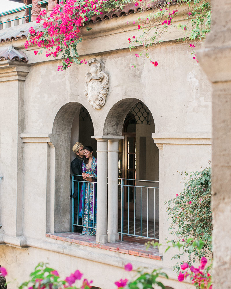 Traditional Indian Wedding celebration at Mission Inn Hotel in